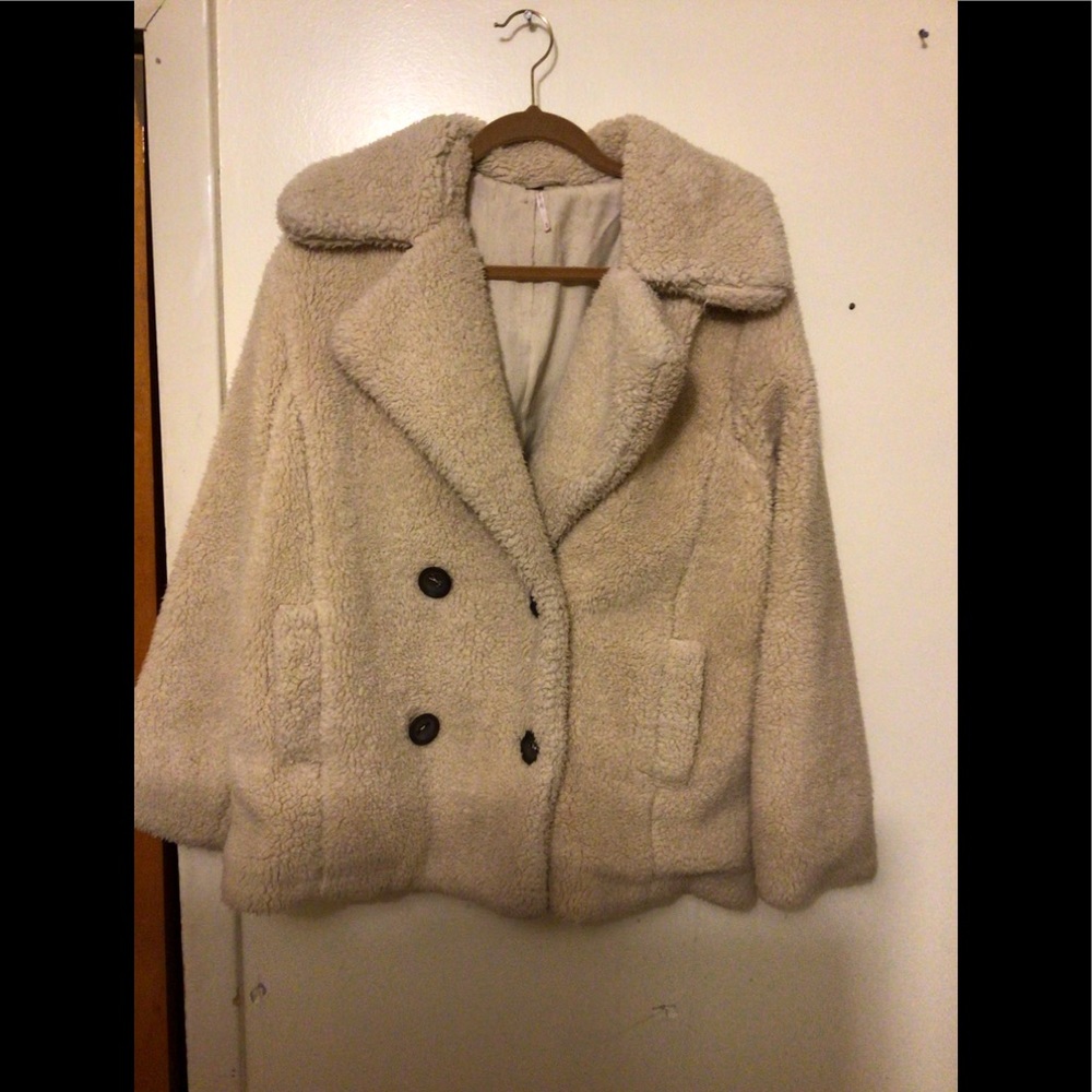 - Free People Sherpa short jacket SZ M